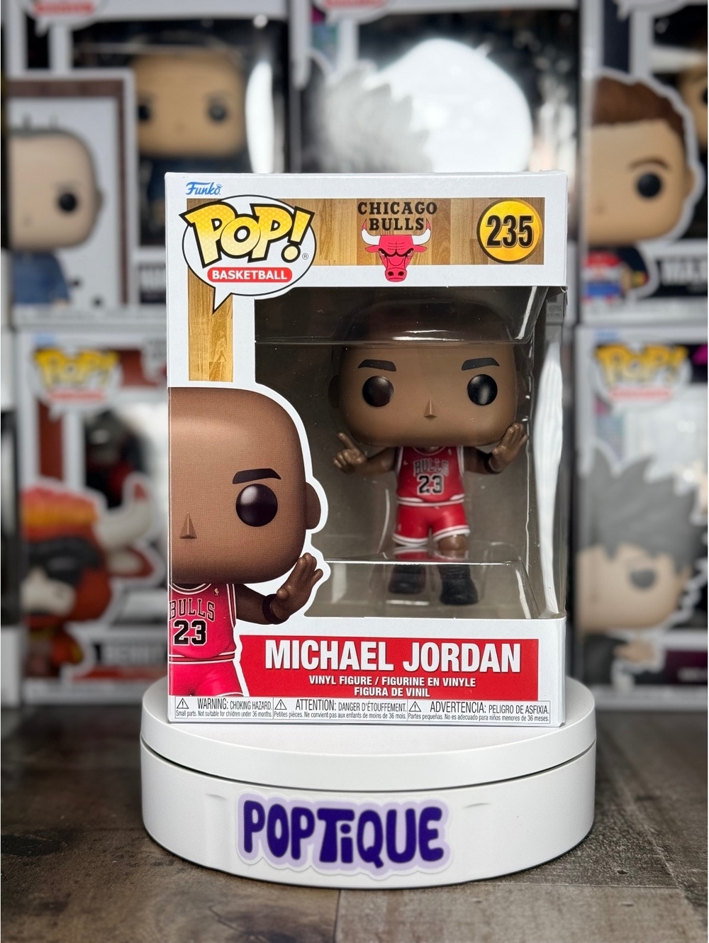 NBA Chicago Bulls Michael Jordan 6th Ring Funko Pop! #235